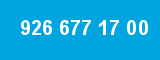 926 677 17 00